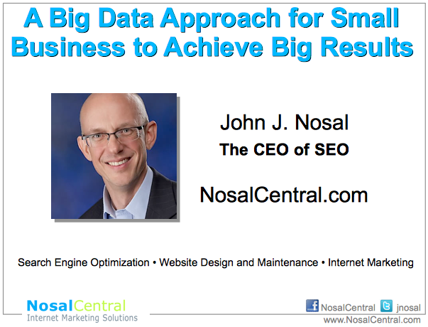 Big Data - DFW Rocks 2014 Presentation