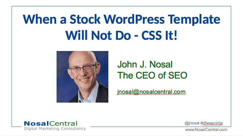 WordPress CSS